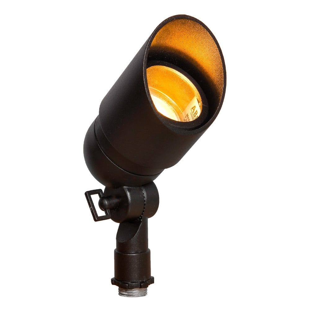 Outdoor Landscape Lighting LED 12V Low Voltage DL01 12V Low Voltage Outdoor LED Landscape Aluminum Spotlight | MR16 Socket Light Fixture