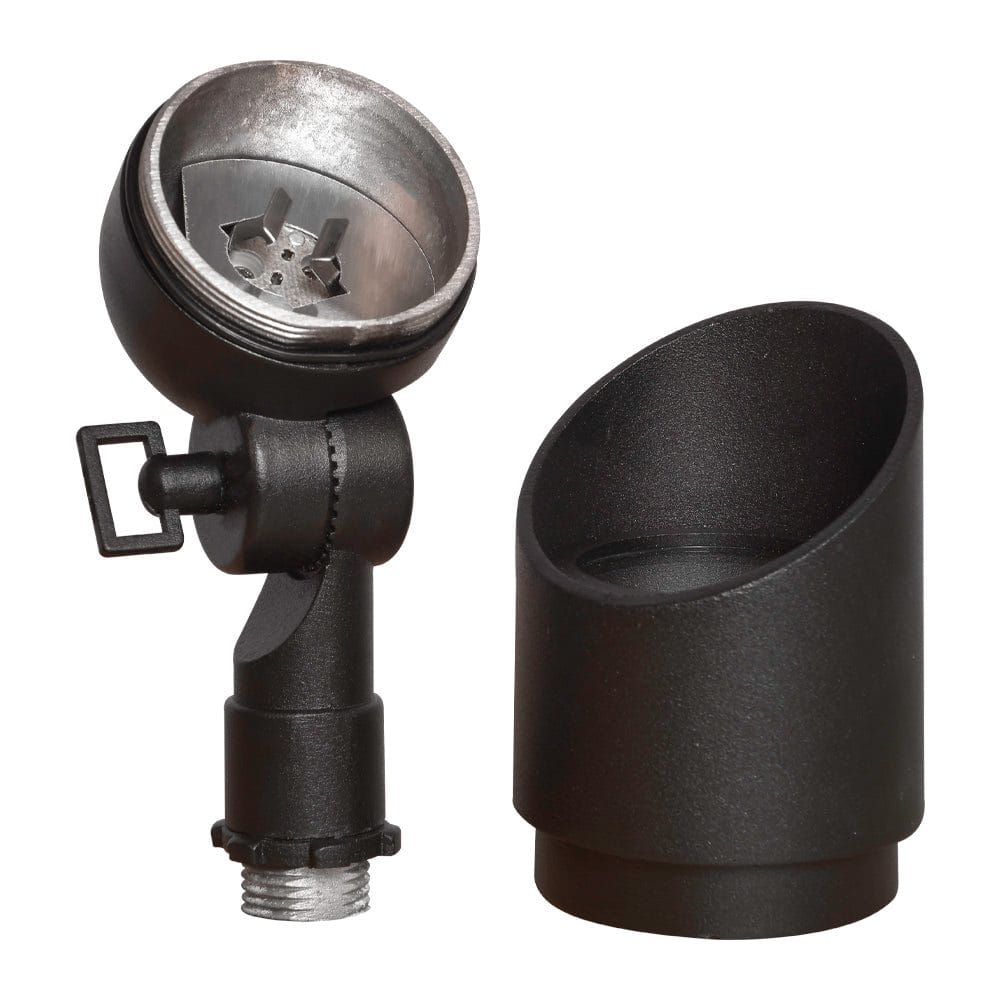 Outdoor Landscape Lighting LED 12V Low Voltage DL01 12V Low Voltage Outdoor LED Landscape Aluminum Spotlight | MR16 Socket Light Fixture