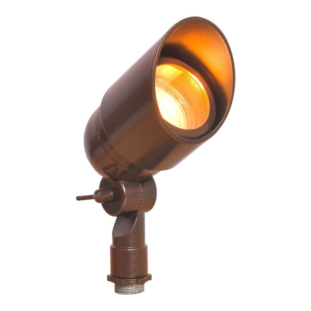 Outdoor Landscape Lighting LED 12V Low Voltage DL01 12V Low Voltage Outdoor LED Landscape Aluminum Spotlight | MR16 Socket Light Fixture