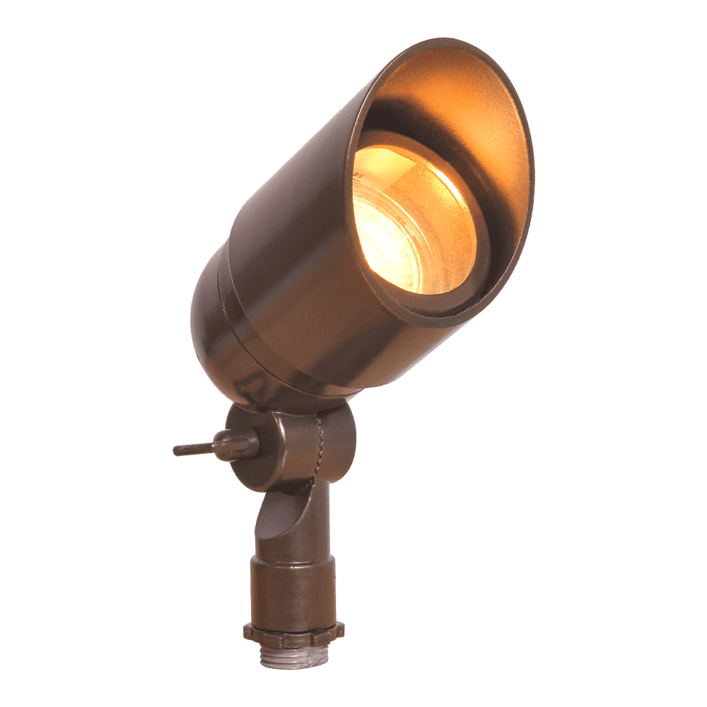 Outdoor Landscape Lighting LED 12V Low Voltage DL01 20 Pack 12V Low Voltage Directional LED Outdoor Aluminum Spotlight MR16 5W 3000K Bulb Package