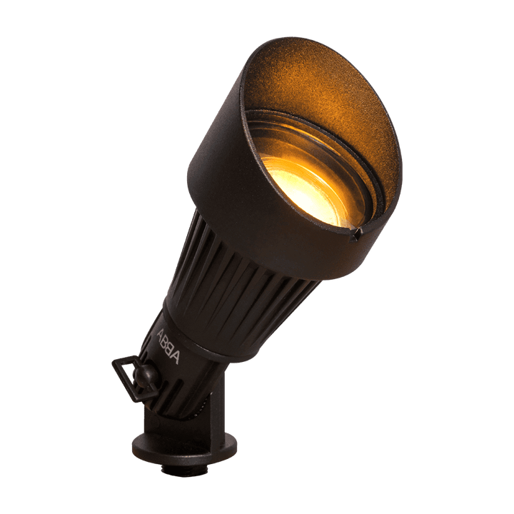 Outdoor Landscape Lighting LED 12V Low Voltage DL02 4x/8x/12x Package 12V Low Voltage Waterproof LED Outdoor Aluminum Spotlight Directional Lighting with MR16 5W 3000K Bulb