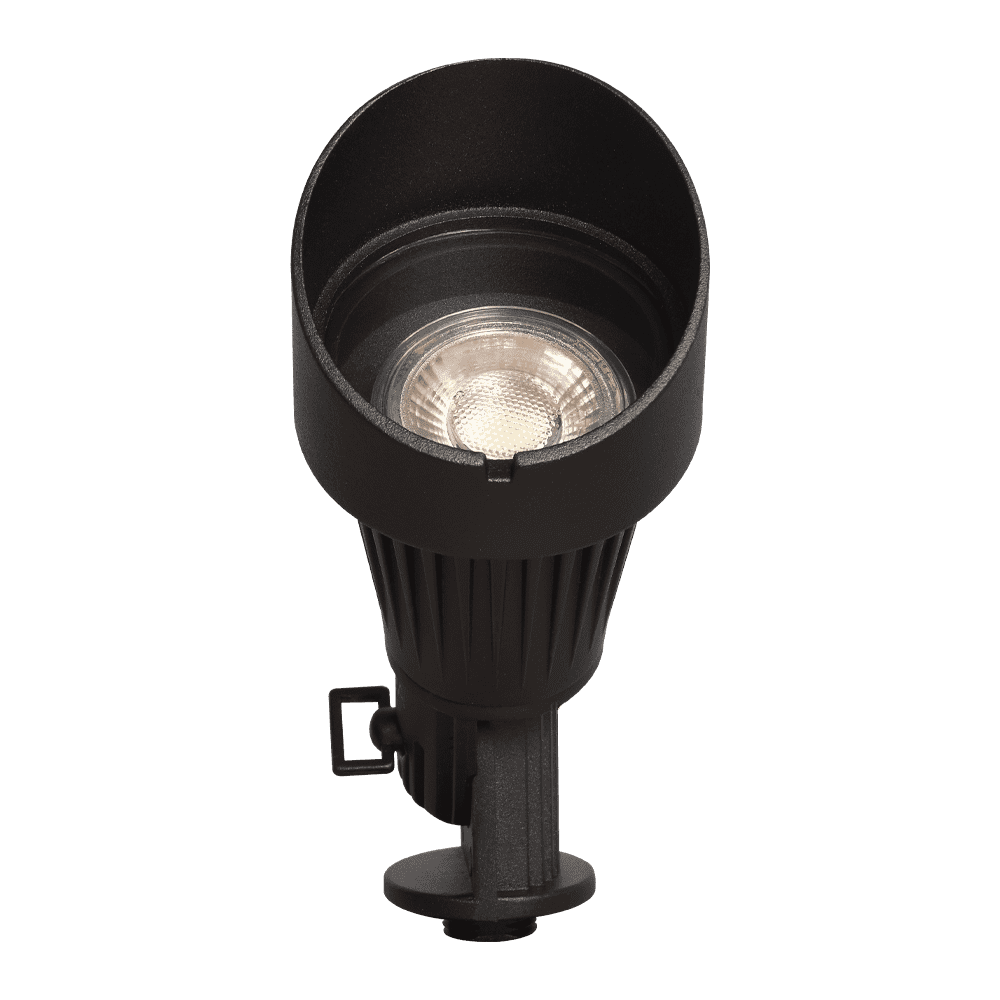 Outdoor Landscape Lighting LED 12V Low Voltage DL02 4x/8x/12x Package 12V Low Voltage Waterproof LED Outdoor Aluminum Spotlight Directional Lighting with MR16 5W 3000K Bulb
