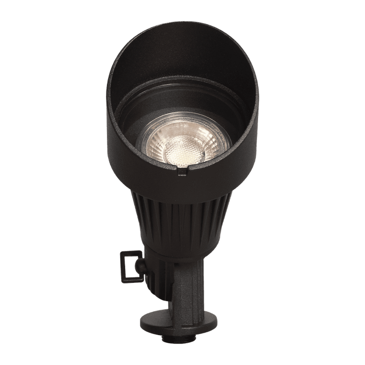 Outdoor Landscape Lighting LED 12V Low Voltage DL02 4x/8x/12x Package 12V Low Voltage Waterproof LED Outdoor Aluminum Spotlight Directional Lighting with MR16 5W 3000K Bulb