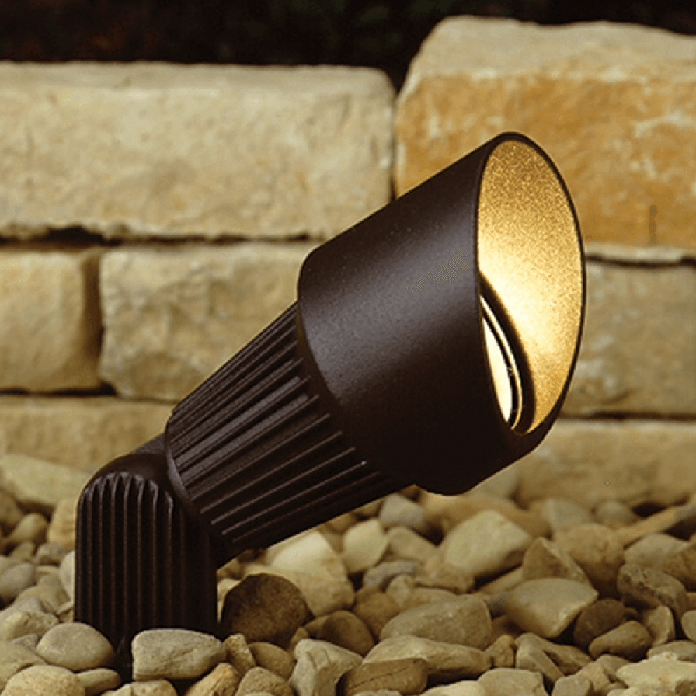 Outdoor Landscape Lighting LED 12V Low Voltage DL02 4x/8x/12x Package 12V Low Voltage Waterproof LED Outdoor Aluminum Spotlight Directional Lighting with MR16 5W 3000K Bulb
