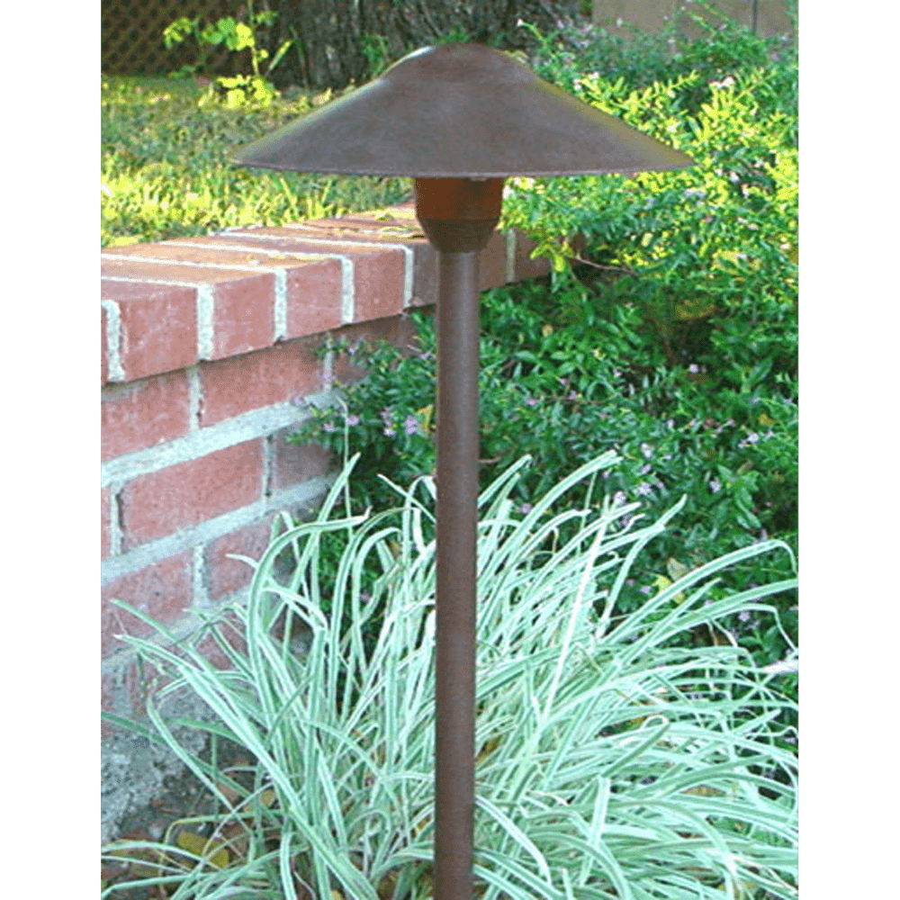 Outdoor Landscape Lighting LED 12V Low Voltage DL03 4x/8x/12x Package 12V AC/DC Aluminum Low Voltage Landscape Lighting Mushroom Path Light with G4 3W 3000K Bulb