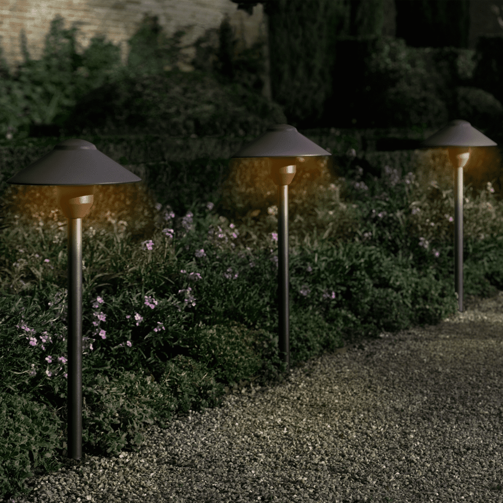 Outdoor Landscape Lighting LED 12V Low Voltage DL03 Cast Aluminum Path Light | 12V Low Voltage Landscape Light Lamp Ready G4 Socket