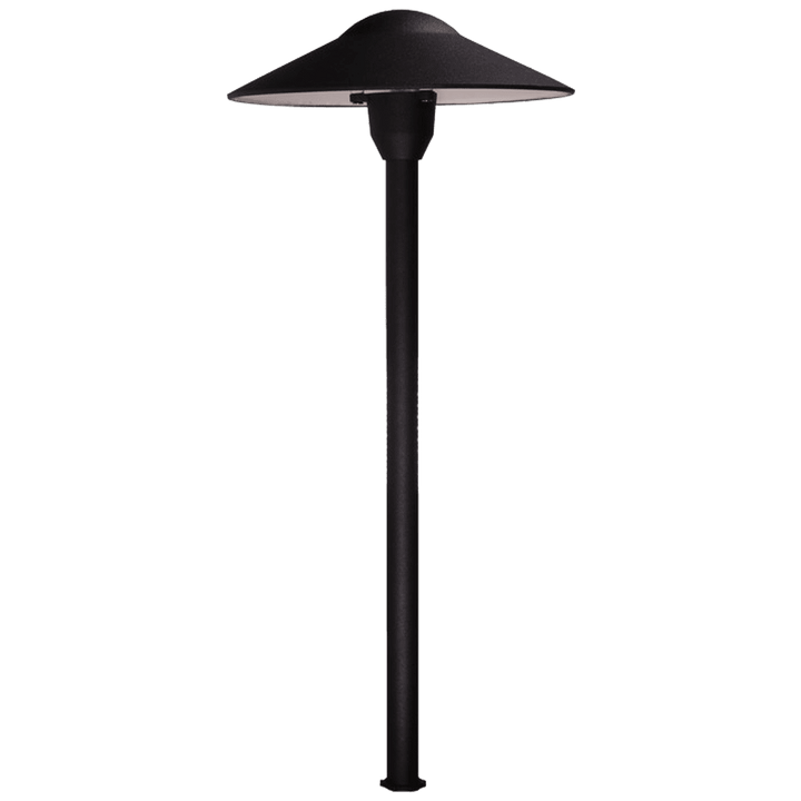 Outdoor Landscape Lighting LED 12V Low Voltage DL03 Cast Aluminum Path Light | 12V Low Voltage Landscape Light Lamp Ready G4 Socket Black