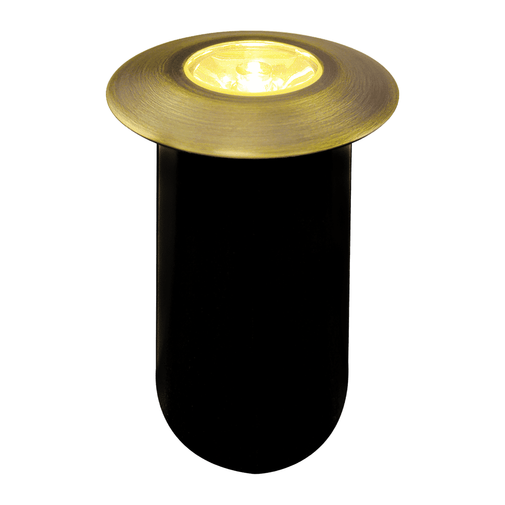 Outdoor Landscape Lighting LED 12V Low Voltage DMB52 4x/8x/12x Package 1.5W 12V Low Voltage 3000K Warm White Integrated LED Landscape In-ground Brass Waterproof Well Lights Fixture