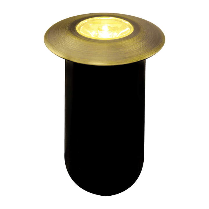 Outdoor Landscape Lighting LED 12V Low Voltage DMB52 4x/8x/12x Package 1.5W 12V Low Voltage 3000K Warm White Integrated LED Landscape In-ground Brass Waterproof Well Lights Fixture
