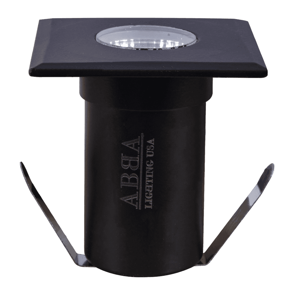Outdoor Landscape Lighting LED 12V Low Voltage DMS52 4x/8x/12x Package 3W COB 12V Low Voltage LED Square Top Stainless Steel Waterproof In-Ground Landscape Well Light 3000K/5000K