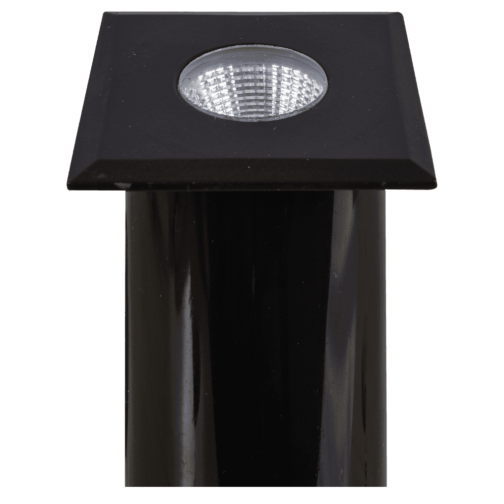 Outdoor Landscape Lighting LED 12V Low Voltage DMS52 4x/8x/12x Package 3W COB 12V Low Voltage LED Square Top Stainless Steel Waterproof In-Ground Landscape Well Light 3000K/5000K