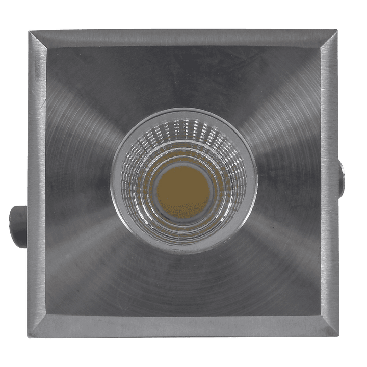Outdoor Landscape Lighting LED 12V Low Voltage DMS52 4x/8x/12x Package 3W COB 12V Low Voltage LED Square Top Stainless Steel Waterproof In-Ground Landscape Well Light 3000K/5000K