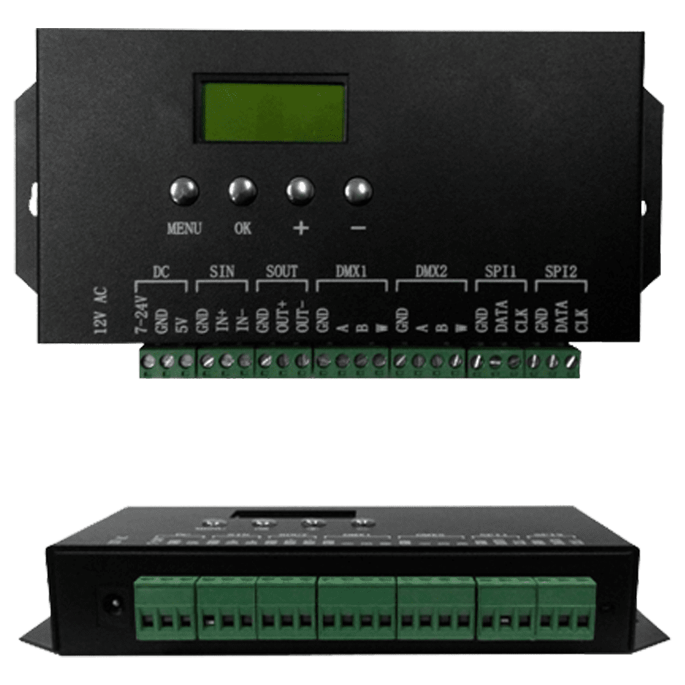 Outdoor Landscape Lighting LED 12V Low Voltage DMX30 7-32V DC 30 channel LED Controller Decoder Dimmer Light Control