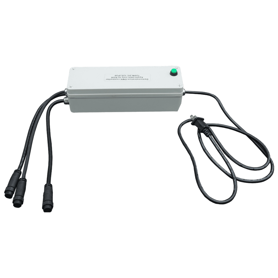Outdoor Landscape Lighting LED 12V Low Voltage DMX31 12V DC 120W LED Power Supply Simple RGB Brick Light Control