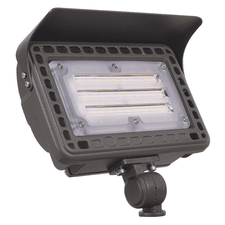 Outdoor Landscape Lighting LED 12V Low Voltage FLA40 4x/8x/12x Package Aluminum 40W Outdoor 3000K Warm White Integrated LED 12V Low Voltage Landscape Lighting Floodlight
