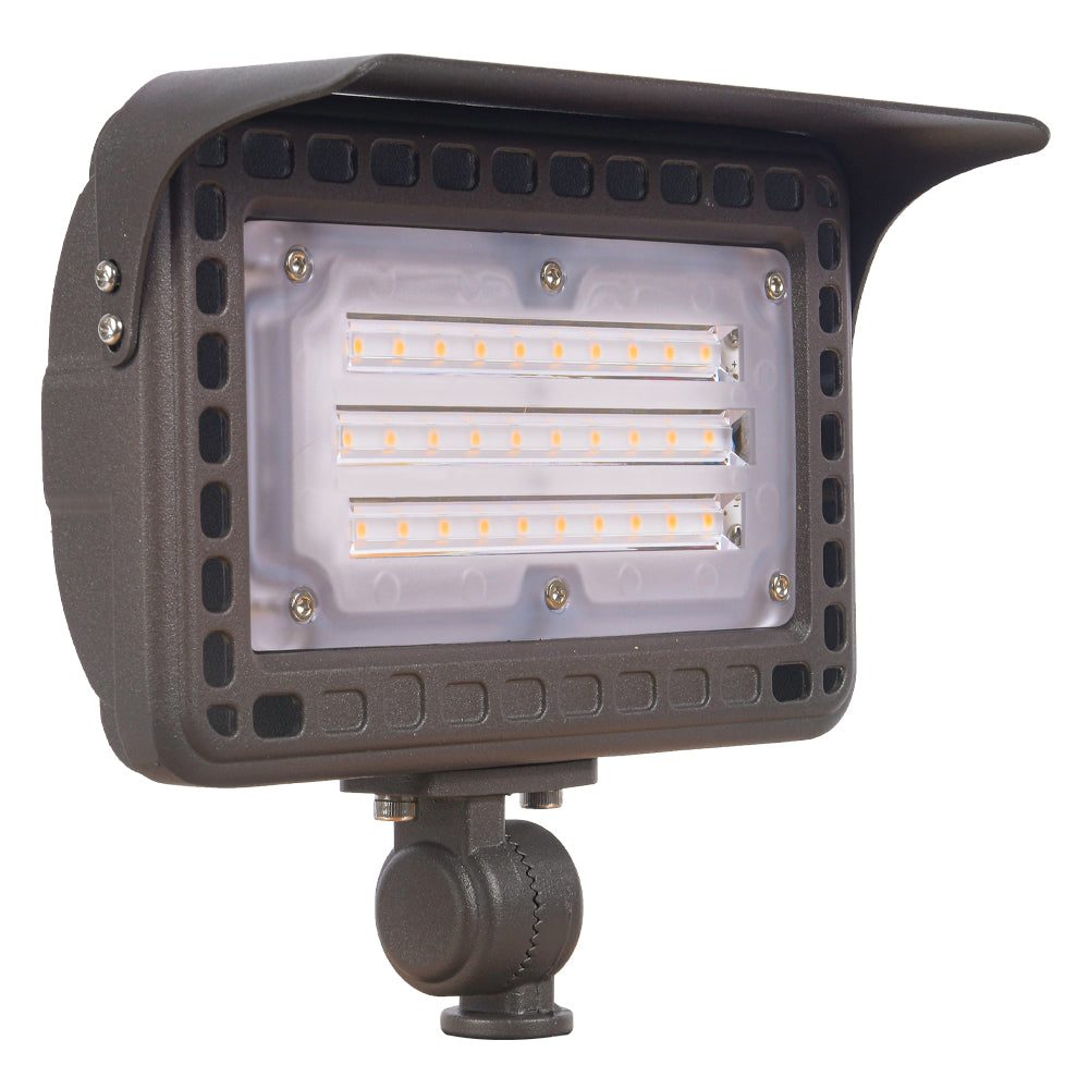 Outdoor Landscape Lighting LED 12V Low Voltage FLACCT40 Bronze Aluminum 40W Outdoor LED 12V Low Voltage Landscape Lighting Floodlight