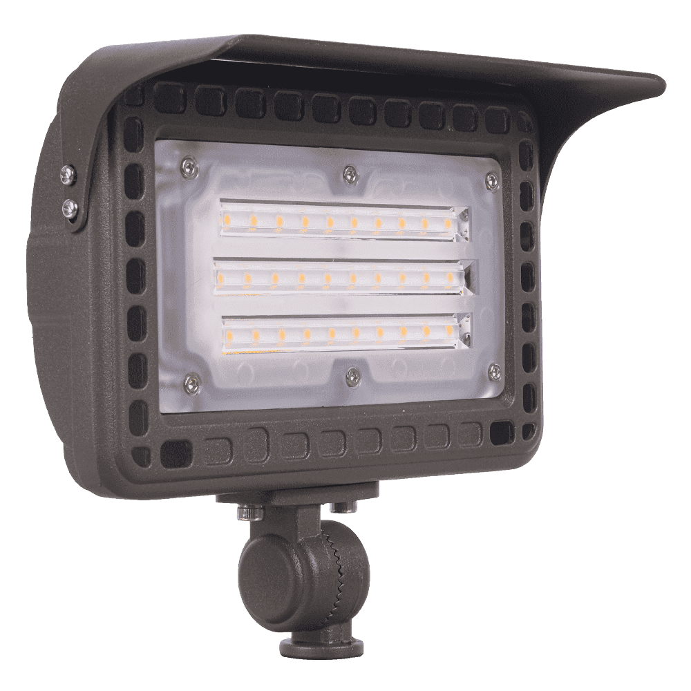 Outdoor Landscape Lighting LED 12V Low Voltage FLA40 4x/8x/12x Package Aluminum 40W Outdoor 3000K Warm White Integrated LED 12V Low Voltage Landscape Lighting Floodlight