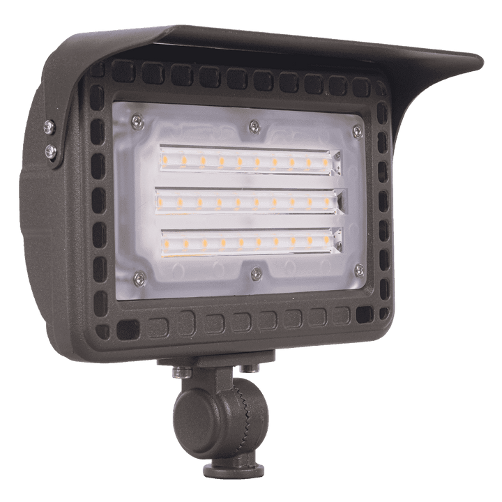 Outdoor Landscape Lighting LED 12V Low Voltage FLA40 4x/8x/12x Package Aluminum 40W Outdoor 3000K Warm White Integrated LED 12V Low Voltage Landscape Lighting Floodlight