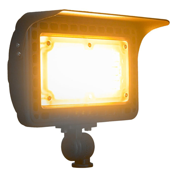 Outdoor Landscape Lighting LED 12V Low Voltage FLACCT40 Bronze Aluminum 40W Outdoor LED 12V Low Voltage Landscape Lighting Floodlight