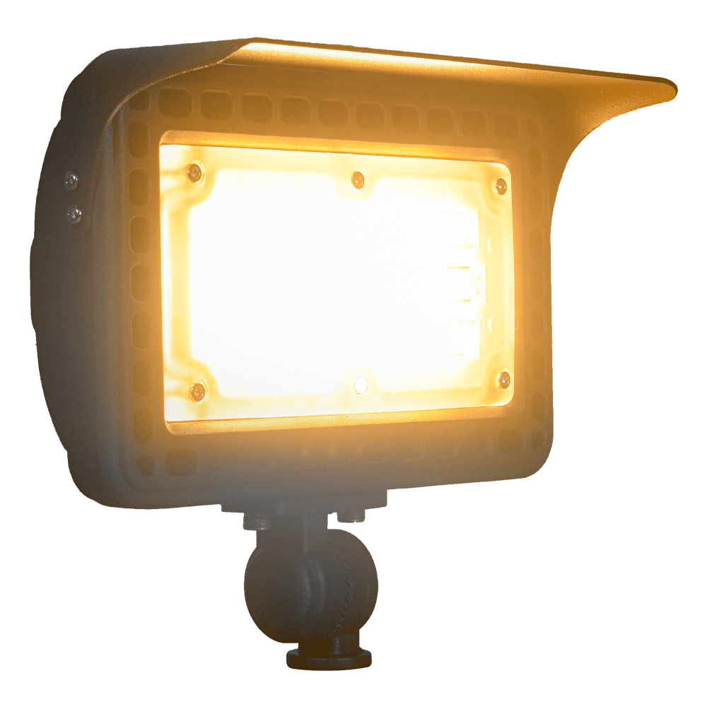 Outdoor Landscape Lighting LED 12V Low Voltage FLA40 4x/8x/12x Package Aluminum 40W Outdoor 3000K Warm White Integrated LED 12V Low Voltage Landscape Lighting Floodlight