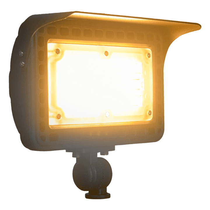 Outdoor Landscape Lighting LED 12V Low Voltage FLA40 4x/8x/12x Package Aluminum 40W Outdoor 3000K Warm White Integrated LED 12V Low Voltage Landscape Lighting Floodlight