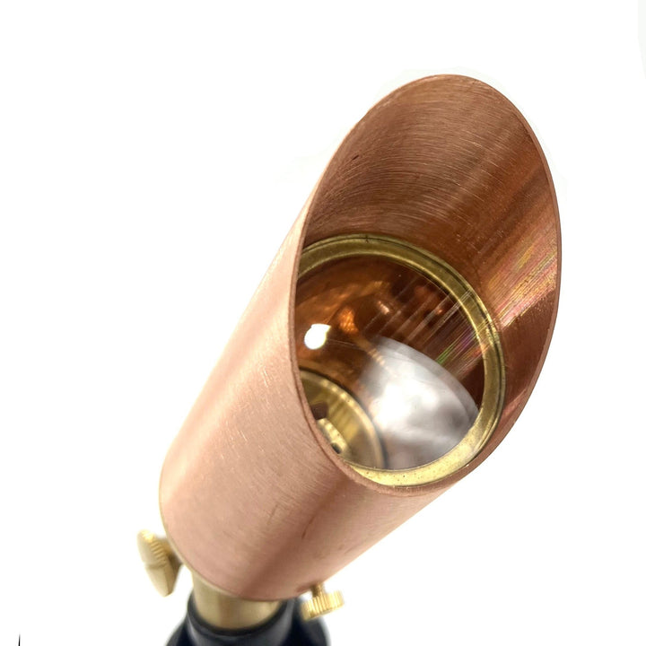 Outdoor Landscape Lighting LED 12V Low Voltage SPBP01 Cuprum Copper Spotlight 4x/8x/12x 12V MR16 4W 2700K Dimmable Package Low Voltage Outdoor Lighting