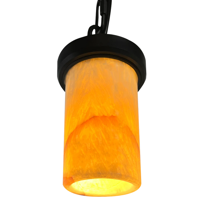Outdoor Landscape Lighting LED 12V Low Voltage HLS70 12V LED Low Voltage Stainless Steel Marble Cylinder Pendant Light Hanging Downlight Fixture