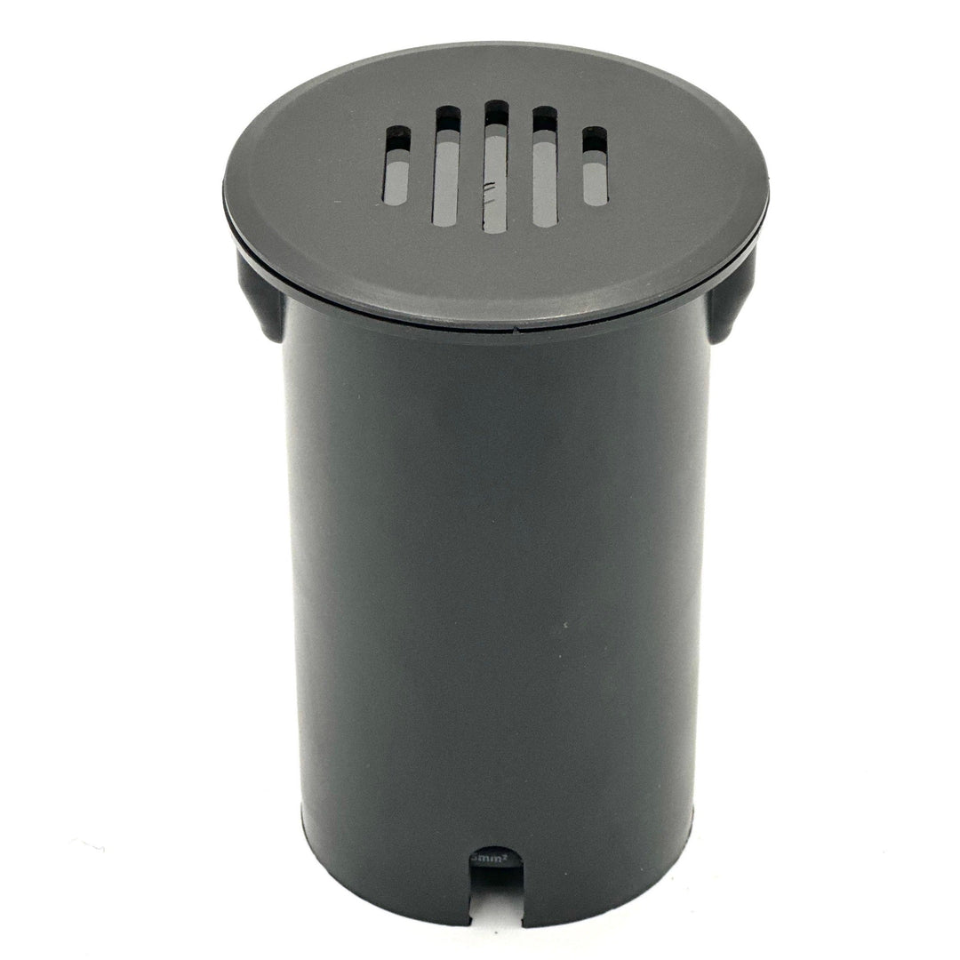 Outdoor Landscape Lighting LED 12V Low Voltage UNBP02 Stelvio Cast Brass In-Ground Well Light Low Voltage Landscape Lighting Black