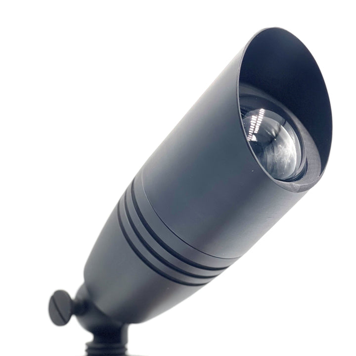 Outdoor Landscape Lighting LED 12V Low Voltage SPBP06 Tulay Black Brass Spot Light Low Voltage Landscape Lighting