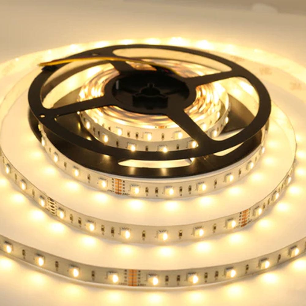 Outdoor Landscape Lighting LED 12V Low Voltage SL09 Strip Light RGBW 5050 4.5W/ft 12mm DC24V Low Voltage LED Outdoor IP20/IP65 UL SMD Tape Light