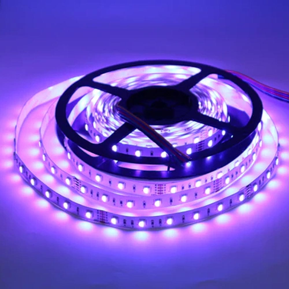 Outdoor Landscape Lighting LED 12V Low Voltage SL09 Strip Light RGBW 5050 4.5W/ft 12mm DC24V Low Voltage LED Outdoor IP20/IP65 UL SMD Tape Light