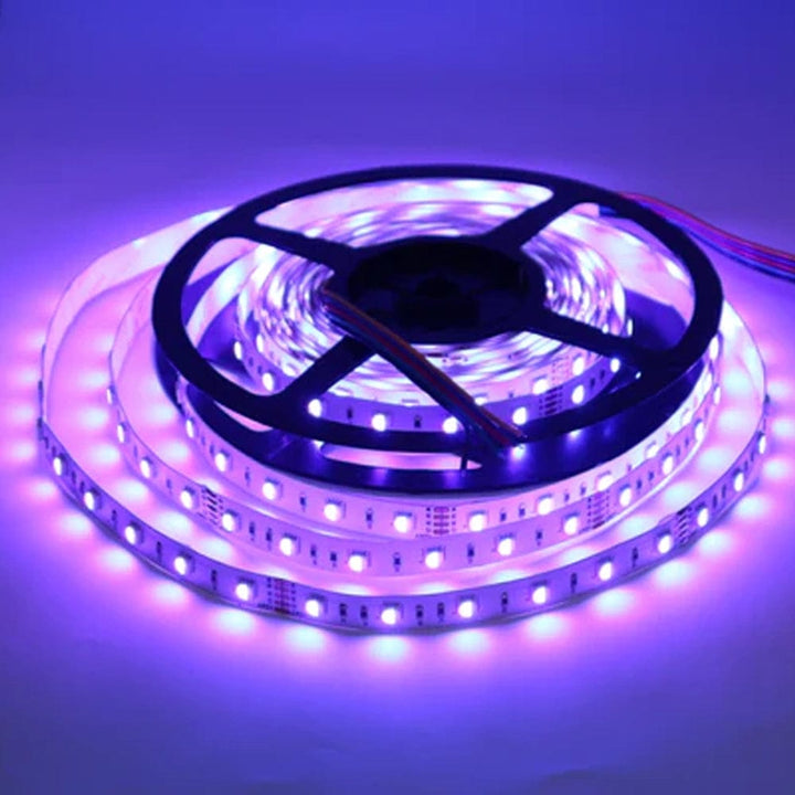 Outdoor Landscape Lighting LED 12V Low Voltage SL09 Strip Light RGBW 5050 4.5W/ft 12mm DC24V Low Voltage LED Outdoor IP20/IP65 UL SMD Tape Light