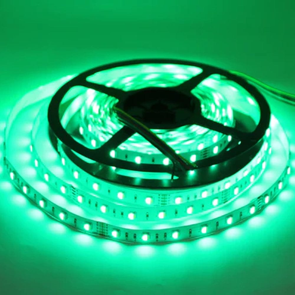 Outdoor Landscape Lighting LED 12V Low Voltage SL04 Strip Light RGB 5050 4.8W/ft 10mm DC12V Low Voltage LED Indoor IP20 UL SMD Tape Light
