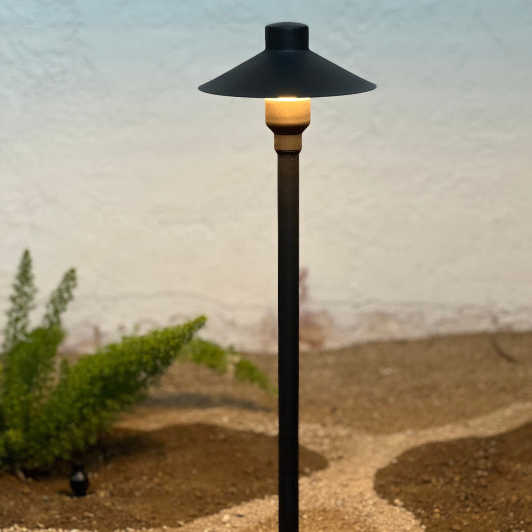 Outdoor Landscape Lighting LED 12V Low Voltage BPLP08 Tulay BH 18" Black Pathlight Low Voltage Landscape Lighting