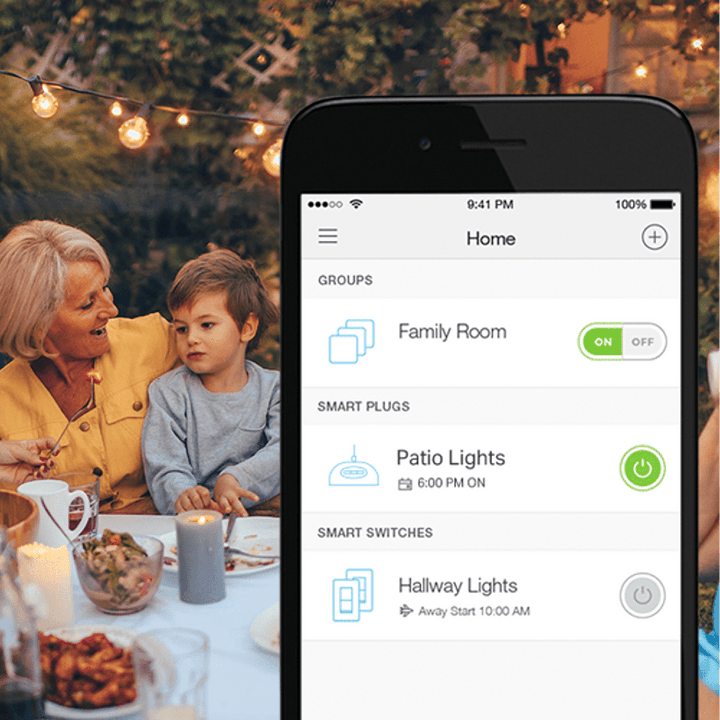 Outdoor Landscape Lighting LED 12V Low Voltage Outdoor Dimmable Smart Plug Single Socket, Smart Home Wi-Fi Outlet Timer 150W Max