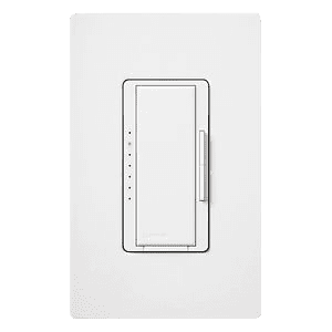 Outdoor Landscape Lighting LED 12V Low Voltage Lutron Maestro C.L Dimmer Switch MACL-153M-WH, White