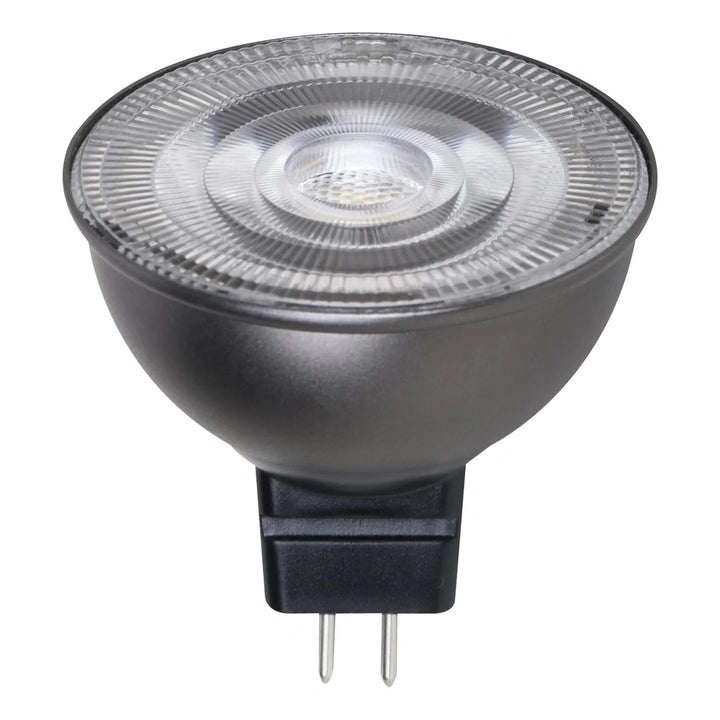Outdoor Landscape Lighting LED 12V Low Voltage MR16 7W Black 12V Low Voltage LED Bulbs Dimmable Energy Saving Waterproof Light CE & RoHS Certified