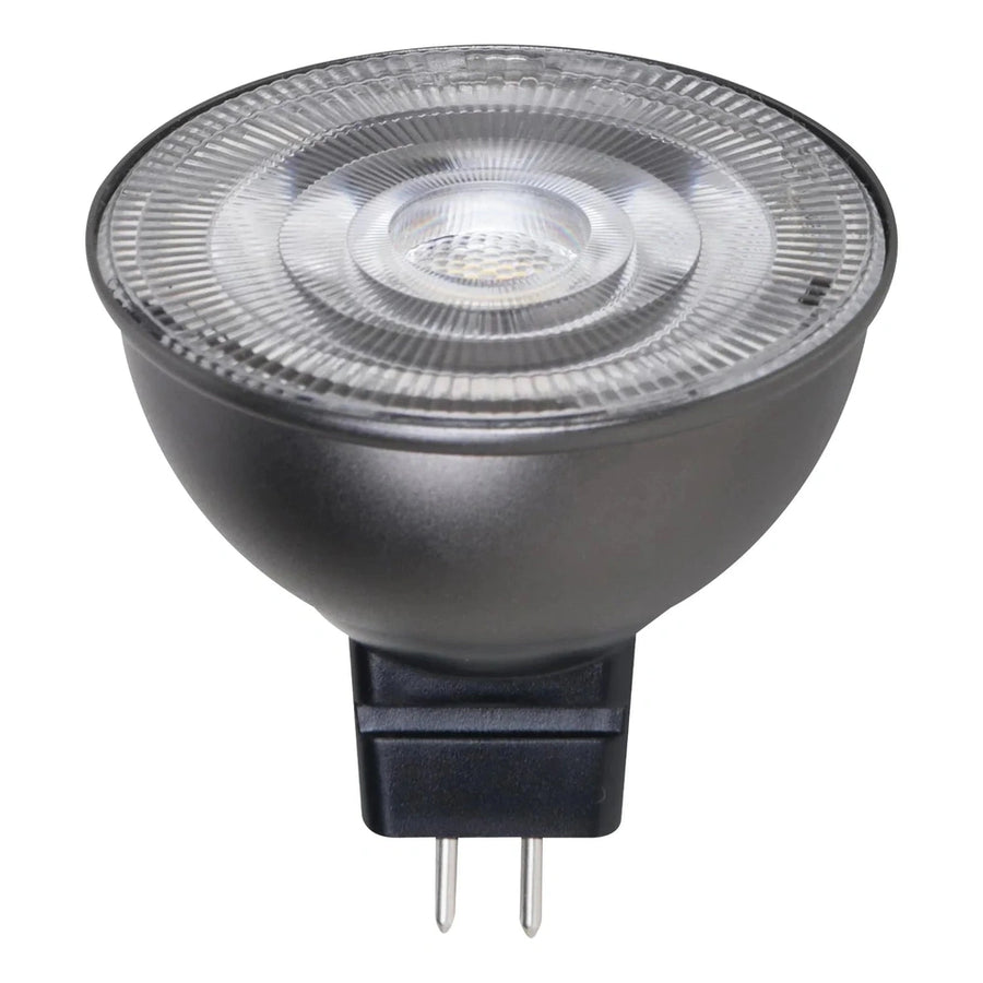 Outdoor Landscape Lighting LED 12V Low Voltage MR16 7W Black 12V Low Voltage LED Bulbs Dimmable Energy Saving Waterproof Light CE & RoHS Certified