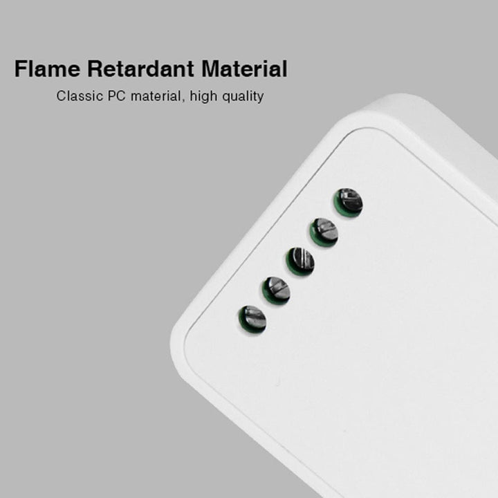 Outdoor Landscape Lighting LED 12V Low Voltage Miboxer 4-Zone Controller Receiver Box DC 12-24V for Single Color, CCT, RGB or RGBW LED Strip Light