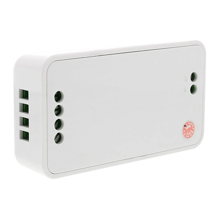 Outdoor Landscape Lighting LED 12V Low Voltage Miboxer 4-Zone Controller Receiver Box DC 12-24V for Single Color, CCT, RGB or RGBW LED Strip Light