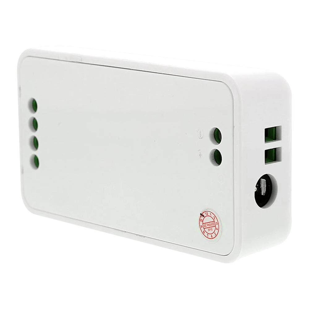 Outdoor Landscape Lighting LED 12V Low Voltage Miboxer 4-Zone Controller Receiver Box DC 12-24V for Single Color, CCT, RGB or RGBW LED Strip Light