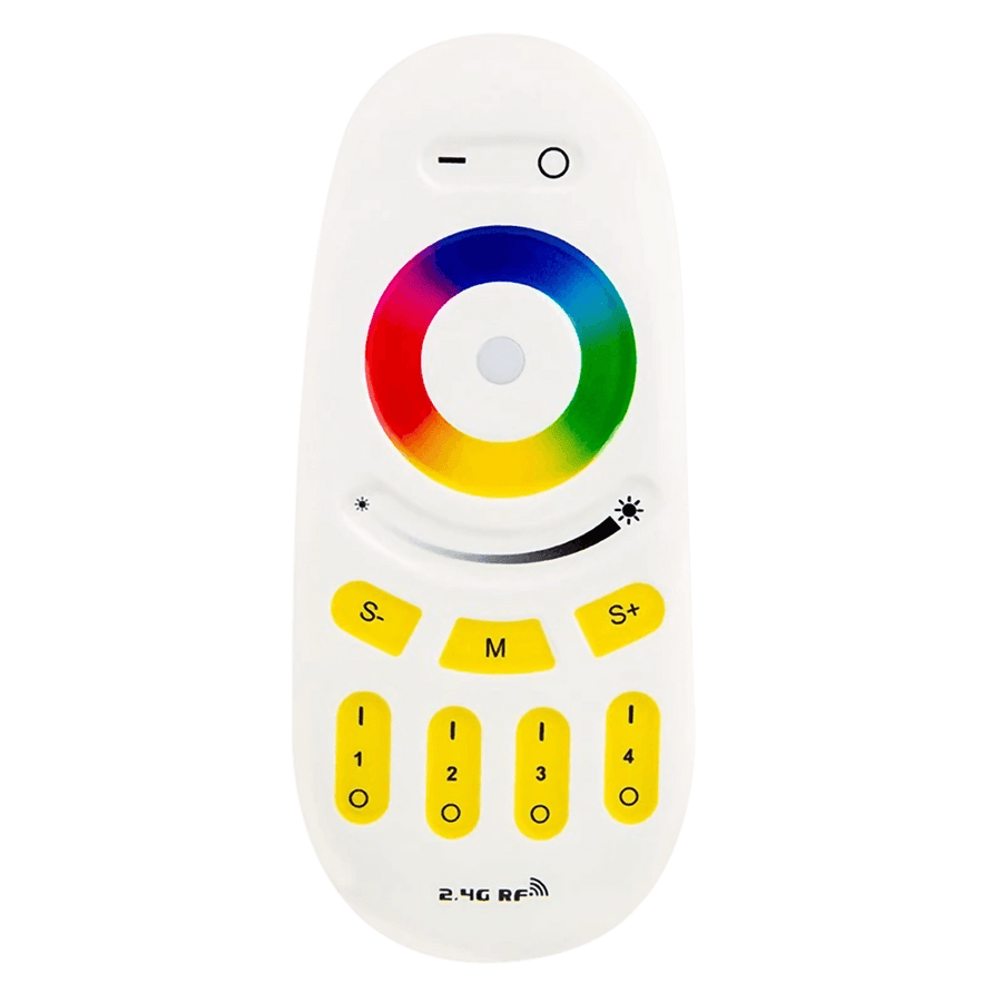 Outdoor Landscape Lighting LED 12V Low Voltage MiBoxer Milight Wireless 4-Zone Single/CCT/RGBW/RGBCCT LED Light Bulb Remote Control FUT096 (RGB RGBW)