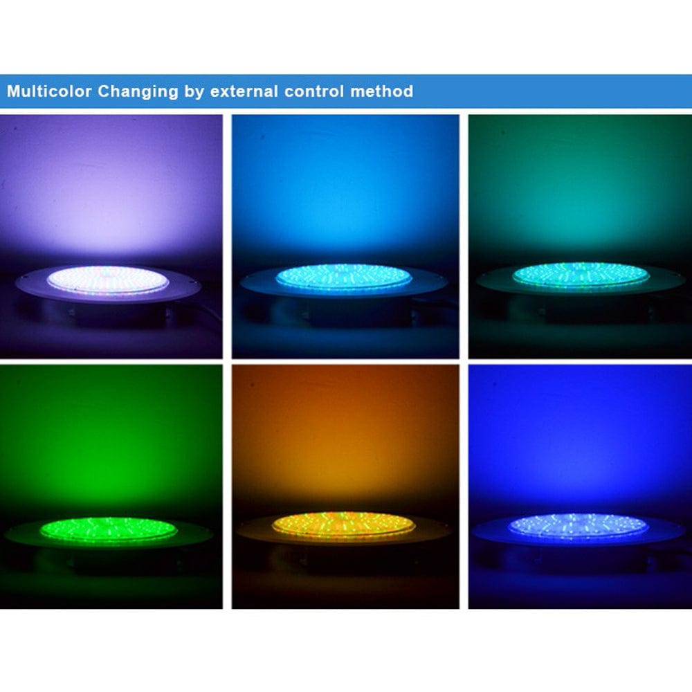 Outdoor Landscape Lighting LED 12V Low Voltage PL54 Pool and Spa RGB/RGBW Color Changing 12V Low Voltage Light Stainless Steel IP68