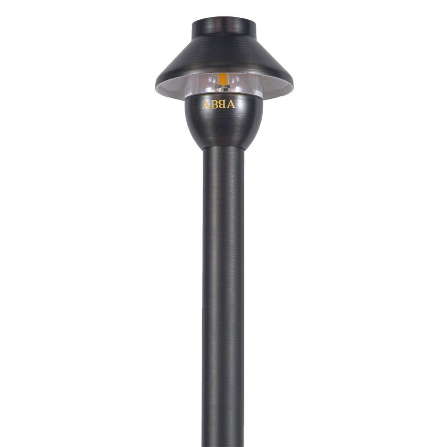 Outdoor Landscape Lighting LED 12V Low Voltage PLB01 Cast Brass Path Light | Low Voltage Landscape Light Lamp Ready G4 Socket