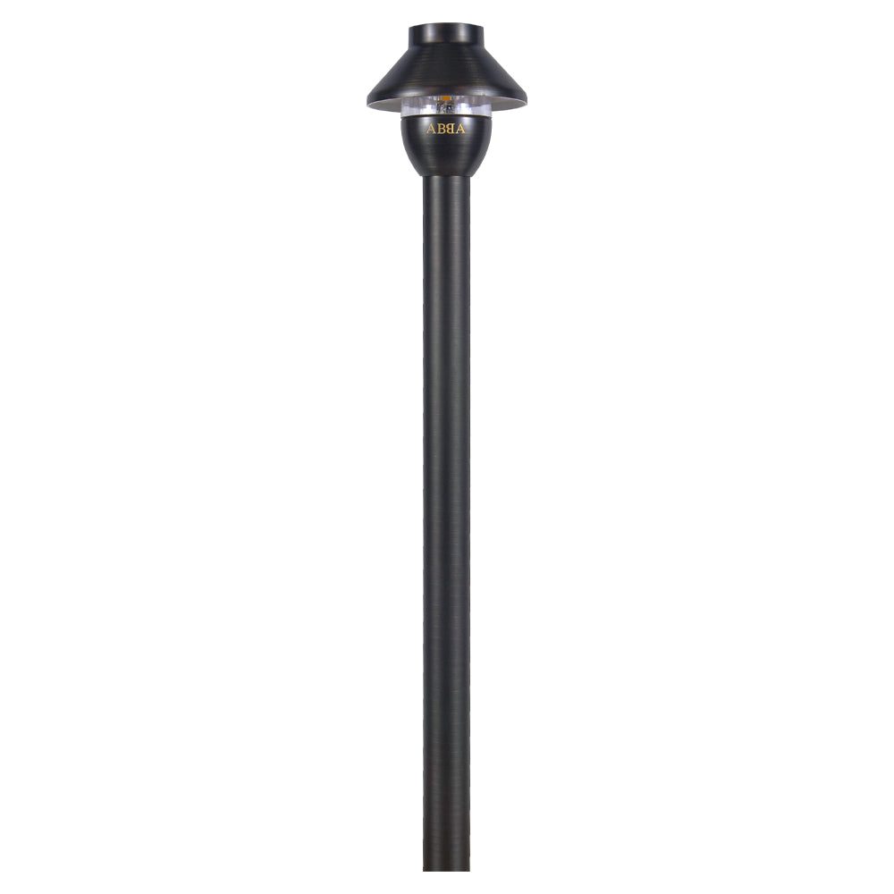 Outdoor Landscape Lighting LED 12V Low Voltage PLB01 Cast Brass Path Light | Low Voltage Landscape Light Lamp Ready G4 Socket
