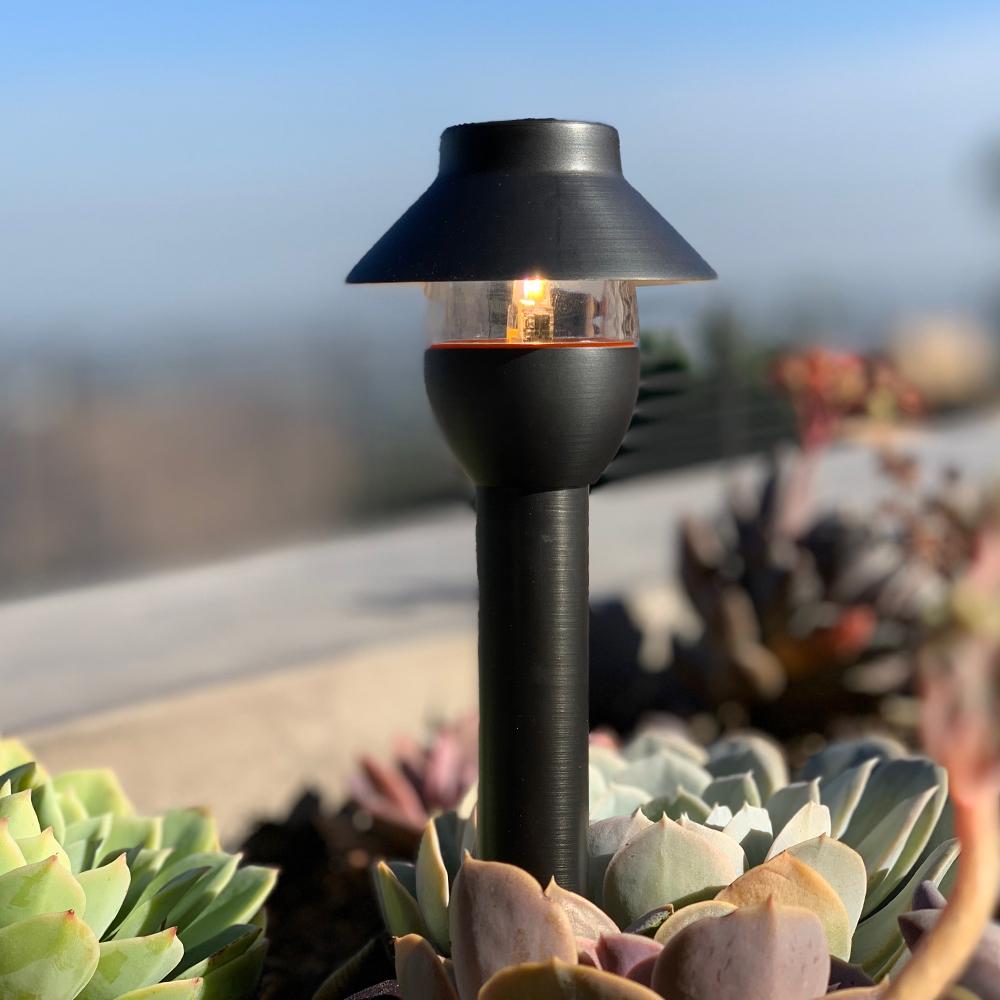Outdoor Landscape Lighting LED 12V Low Voltage PLB01 Cast Brass Path Light | Low Voltage Landscape Light Lamp Ready G4 Socket