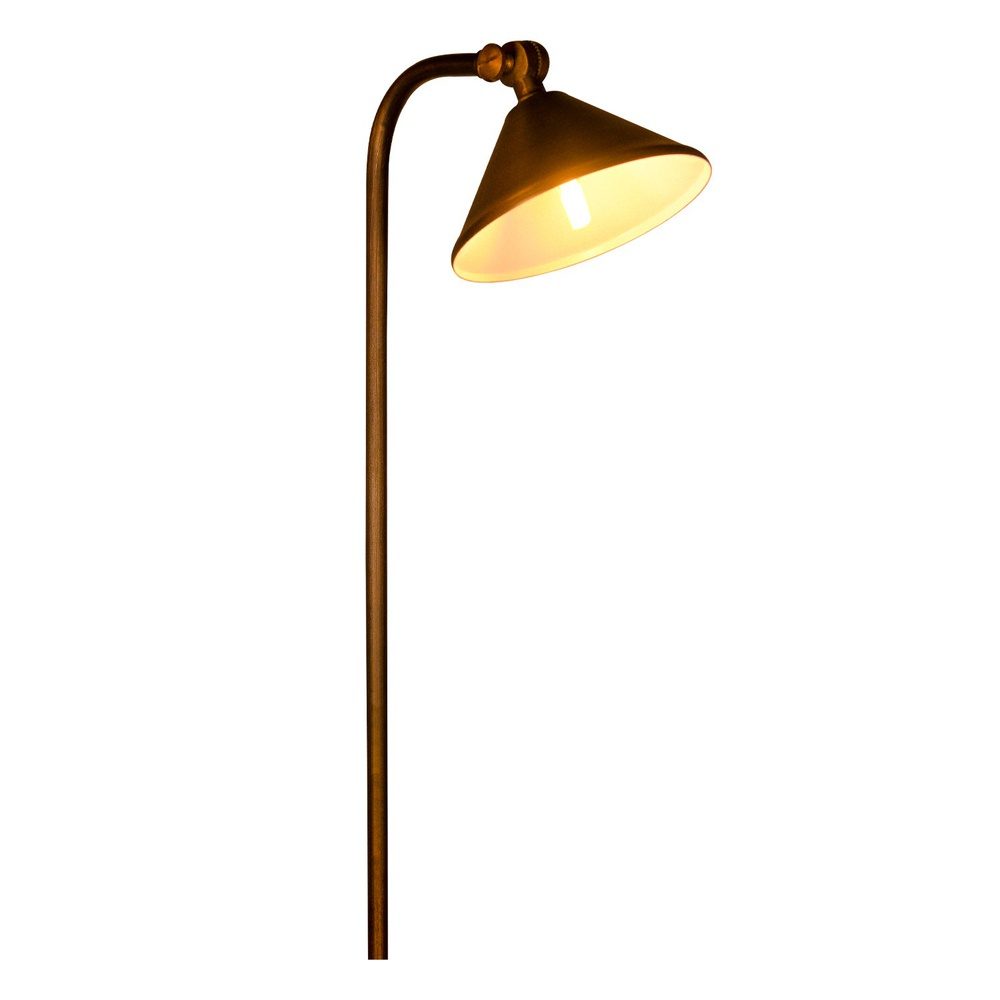 Outdoor Landscape Lighting LED 12V Low Voltage PLB05 Cast Brass Path Light | 12V Low Voltage Landscape Light Lamp Ready G4 Socket