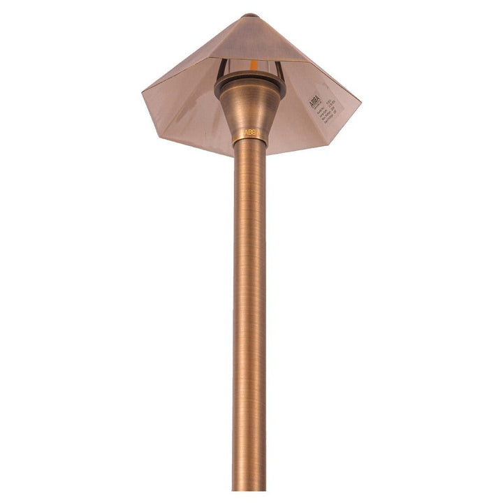 Outdoor Landscape Lighting LED 12V Low Voltage PLB11 Cast Brass Path Light | 12V Low Voltage Landscape Light Lamp Ready G4 Socket