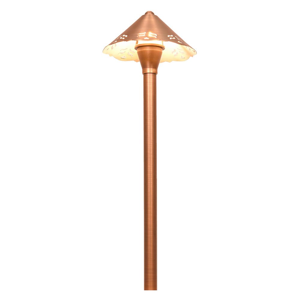 Outdoor Landscape Lighting LED 12V Low Voltage PLB12 Cast Brass Path Light | 12V Low Voltage Landscape Light Lamp Ready G4 Socket
