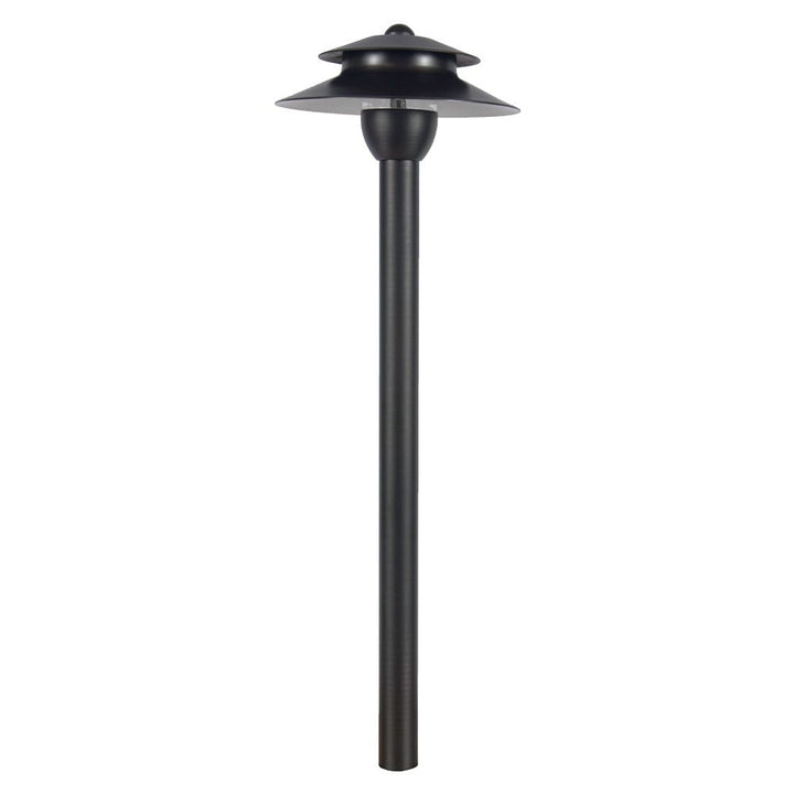 Outdoor Landscape Lighting LED 12V Low Voltage PLB13 Cast Brass Path Light | 12V Low Voltage Landscape Light Lamp Ready G4 Socket